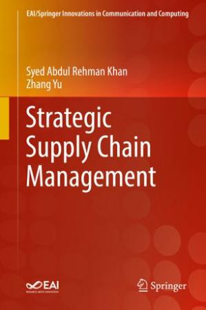 Book cover: Strategic supply chain management