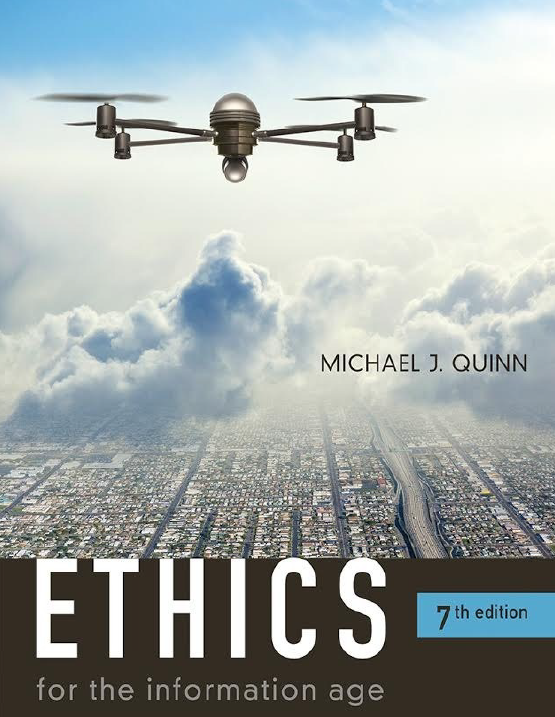 Book cover: Ethics for the information age