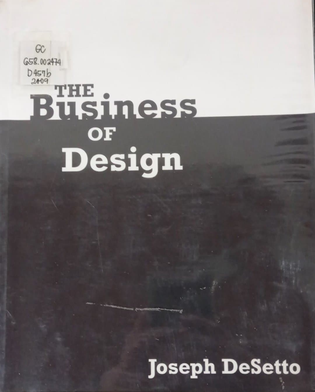 Book cover: The business of design