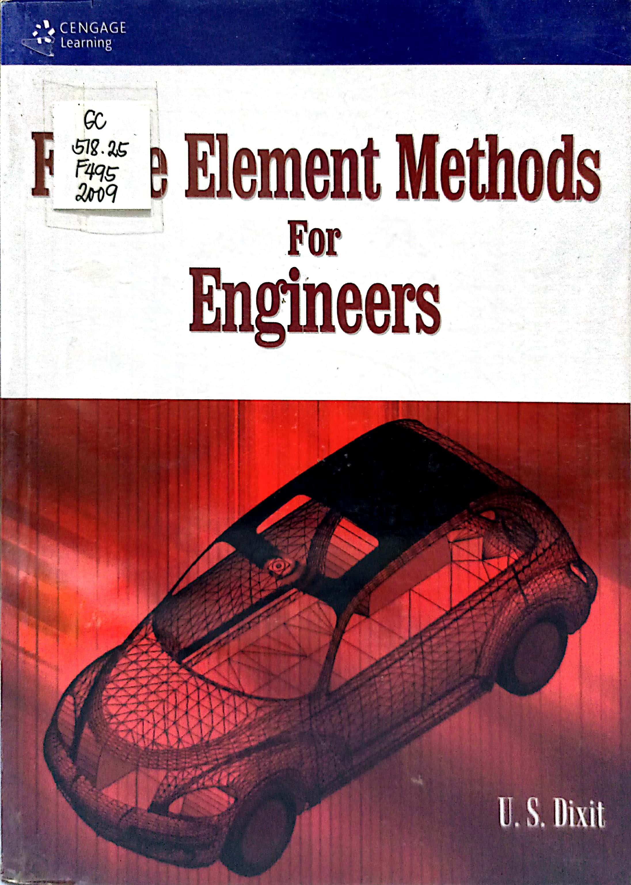 Book cover: Finite elements methods for engineers