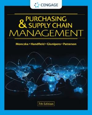 Book cover: Purchasing and supply chain management