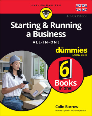 Book cover: Starting & running a business all-in-one for dummies