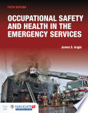 Book cover: Occupational safety and health in the emergency services