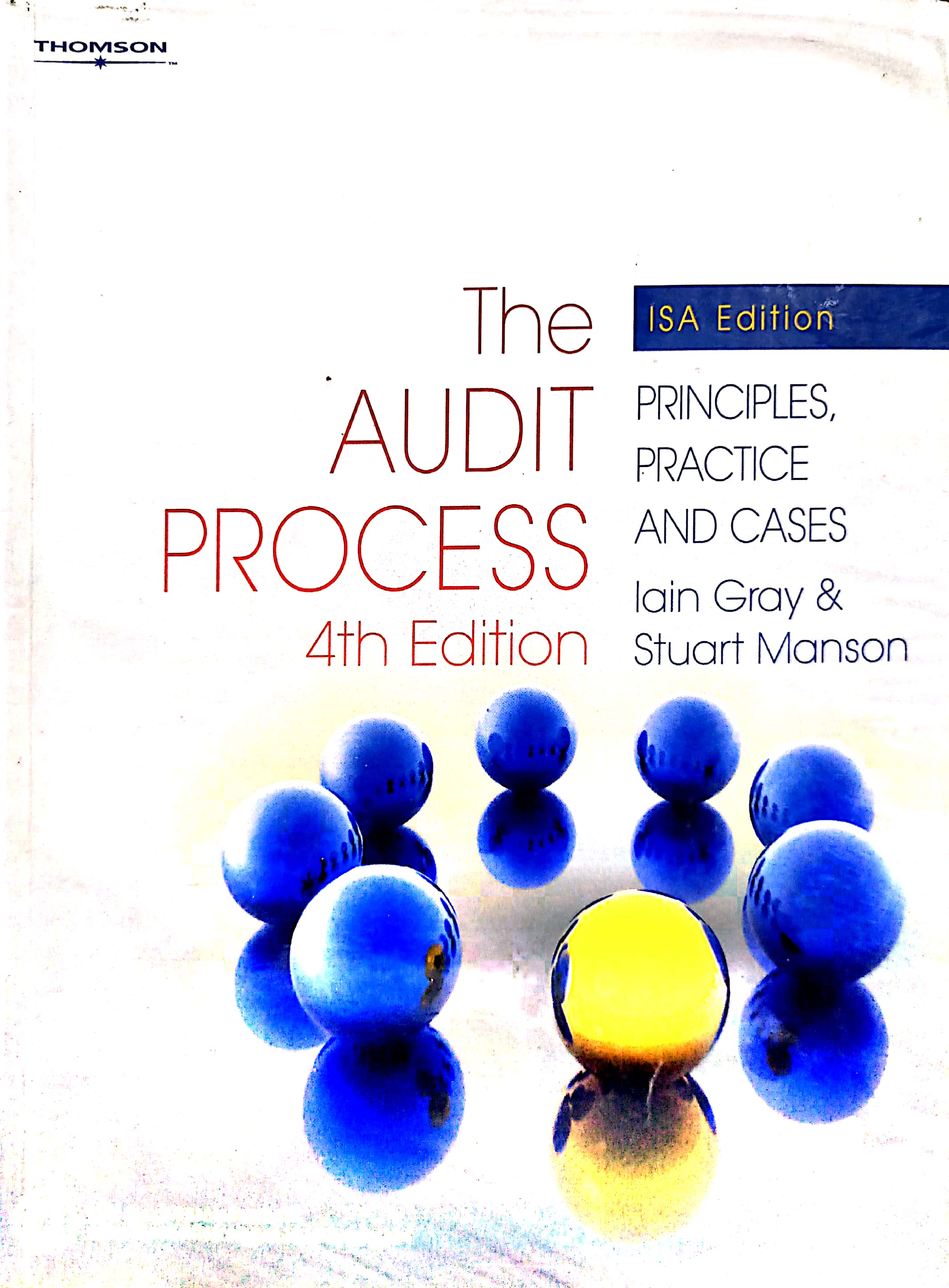 Book cover: The Audit process: principles, practices and cases