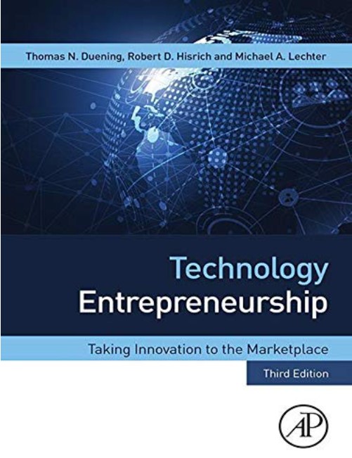Book cover: Technology entrepreneurship : taking innovation to the marketplace