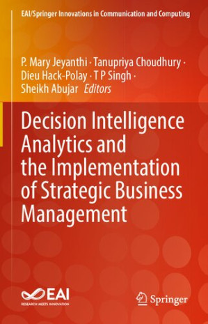 Book cover: Decision intelligence analytics and the implementation of strategic business management