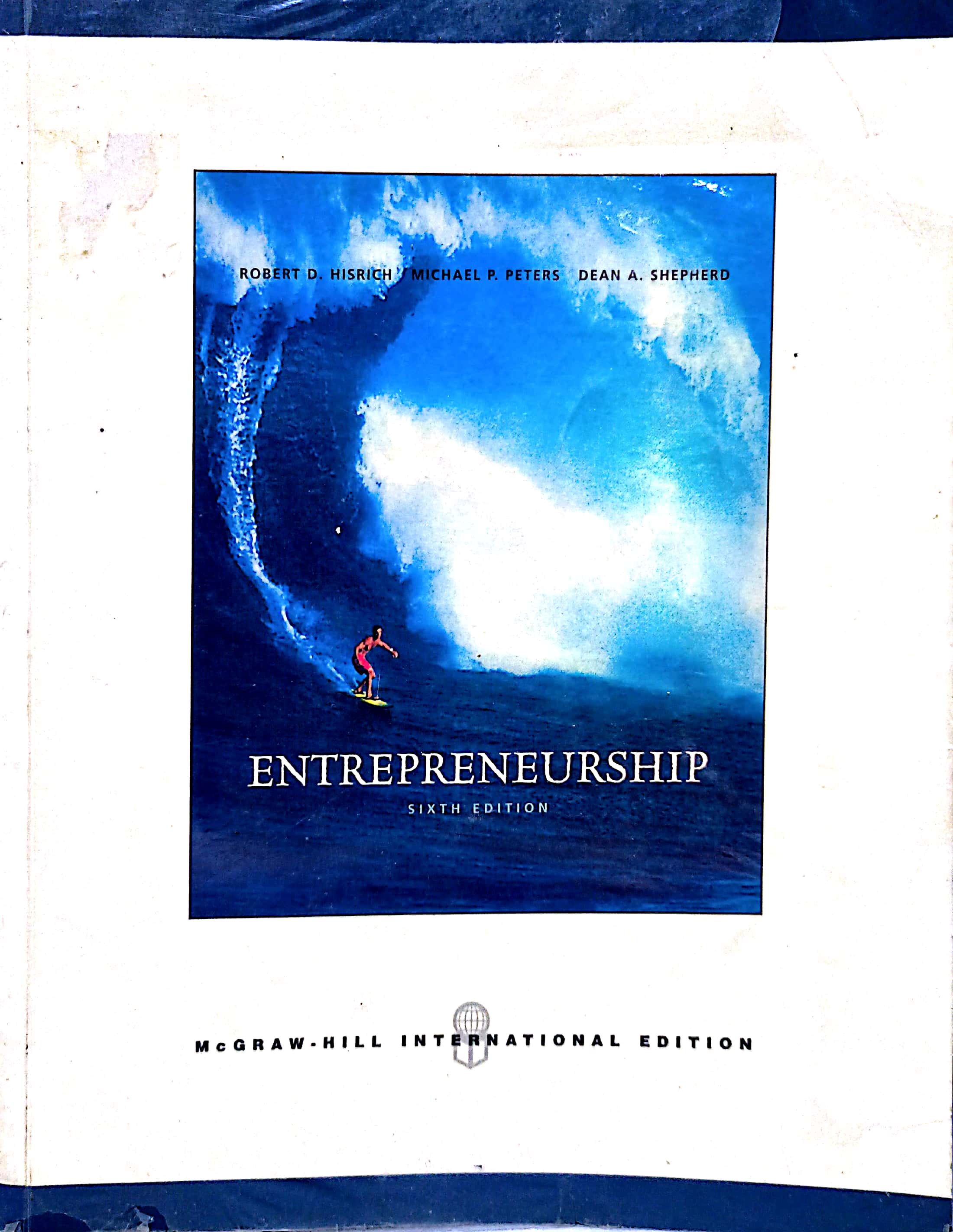 Book cover: Entrepreneurship