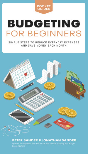 Book cover: Budgeting for beginners simple steps to reduce everyday expenses and save money each month