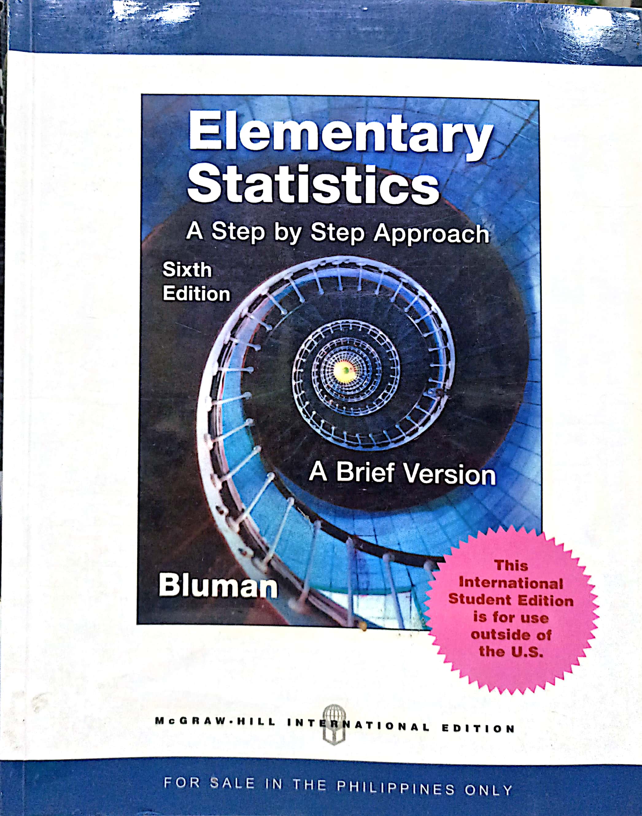 Book cover: Elementary statistics : a step by step approach