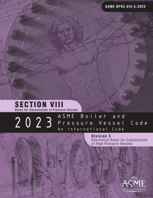 Book cover: 2023 ASME boiler & pressure vessel code : an international code
