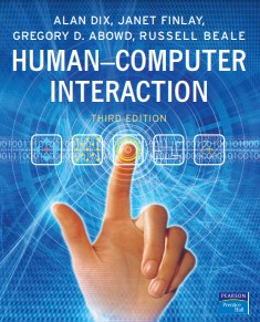 Book cover: Human-computer interaction