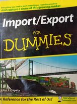 Book cover: Import/export for dummies