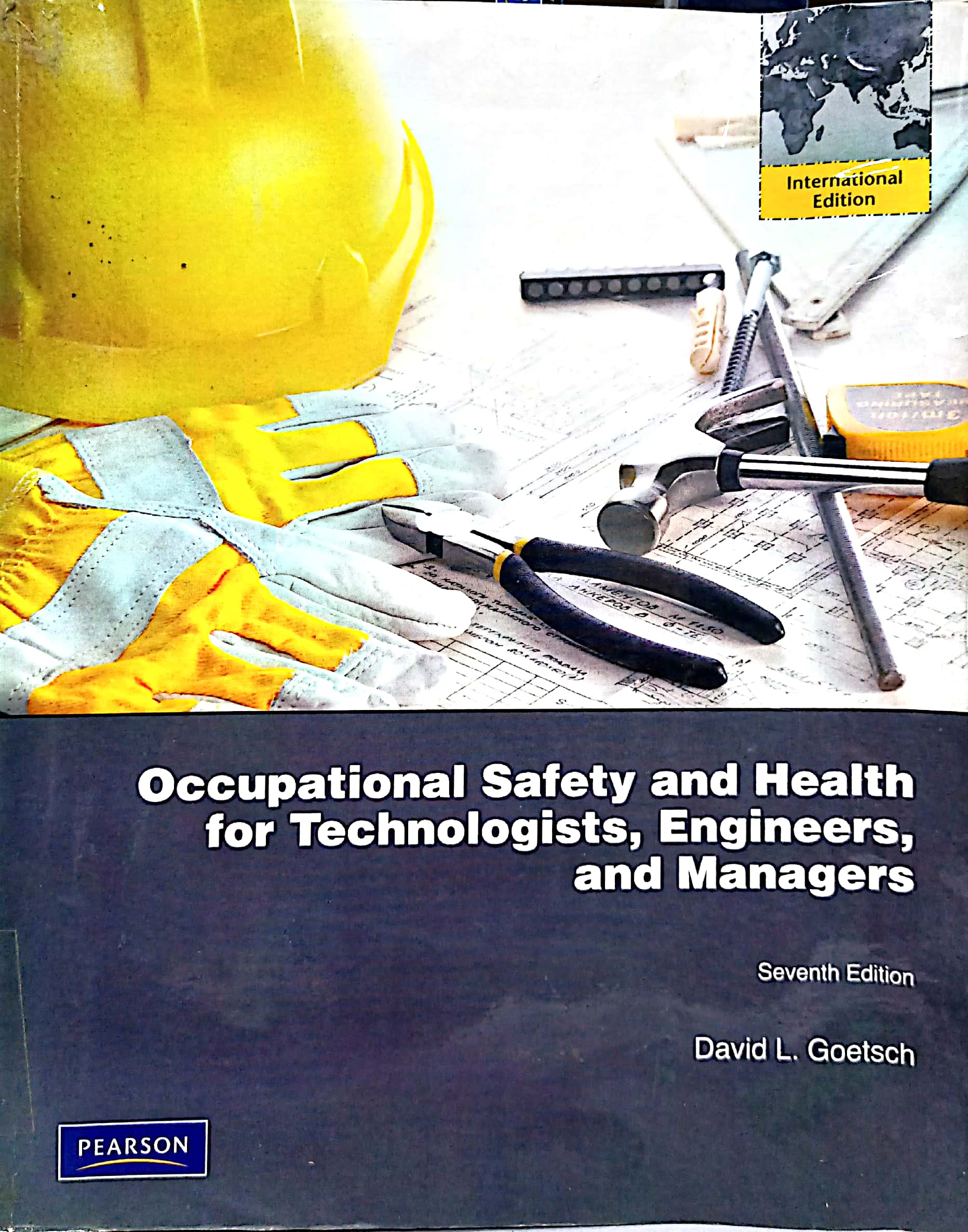 Book cover: Occupational safety and health for technologists, engineers, and managers
