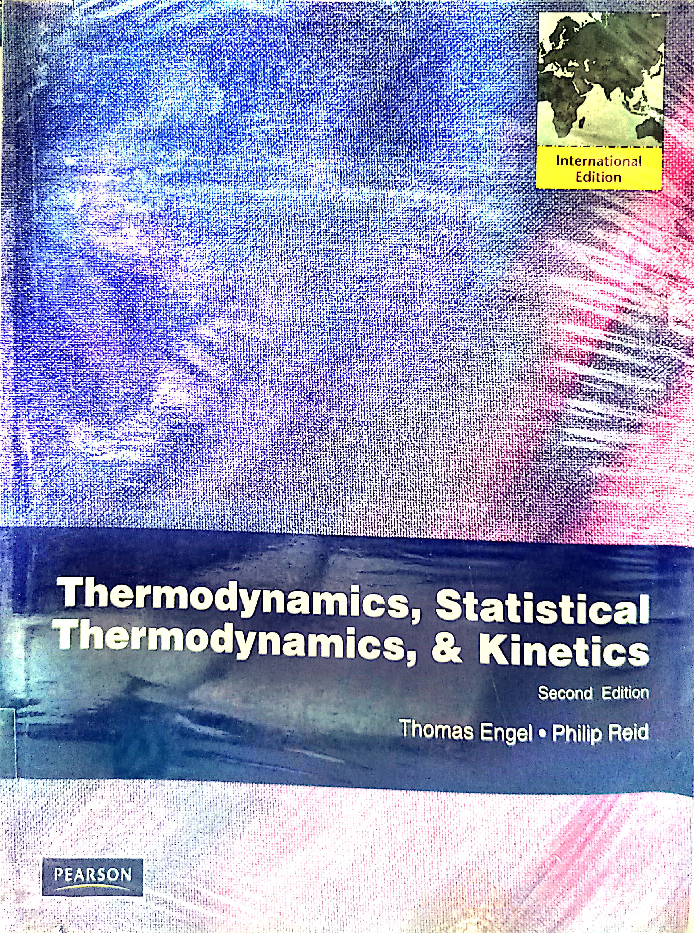 Book cover: Thermodynamics, statistical thermodynamics and kinetics