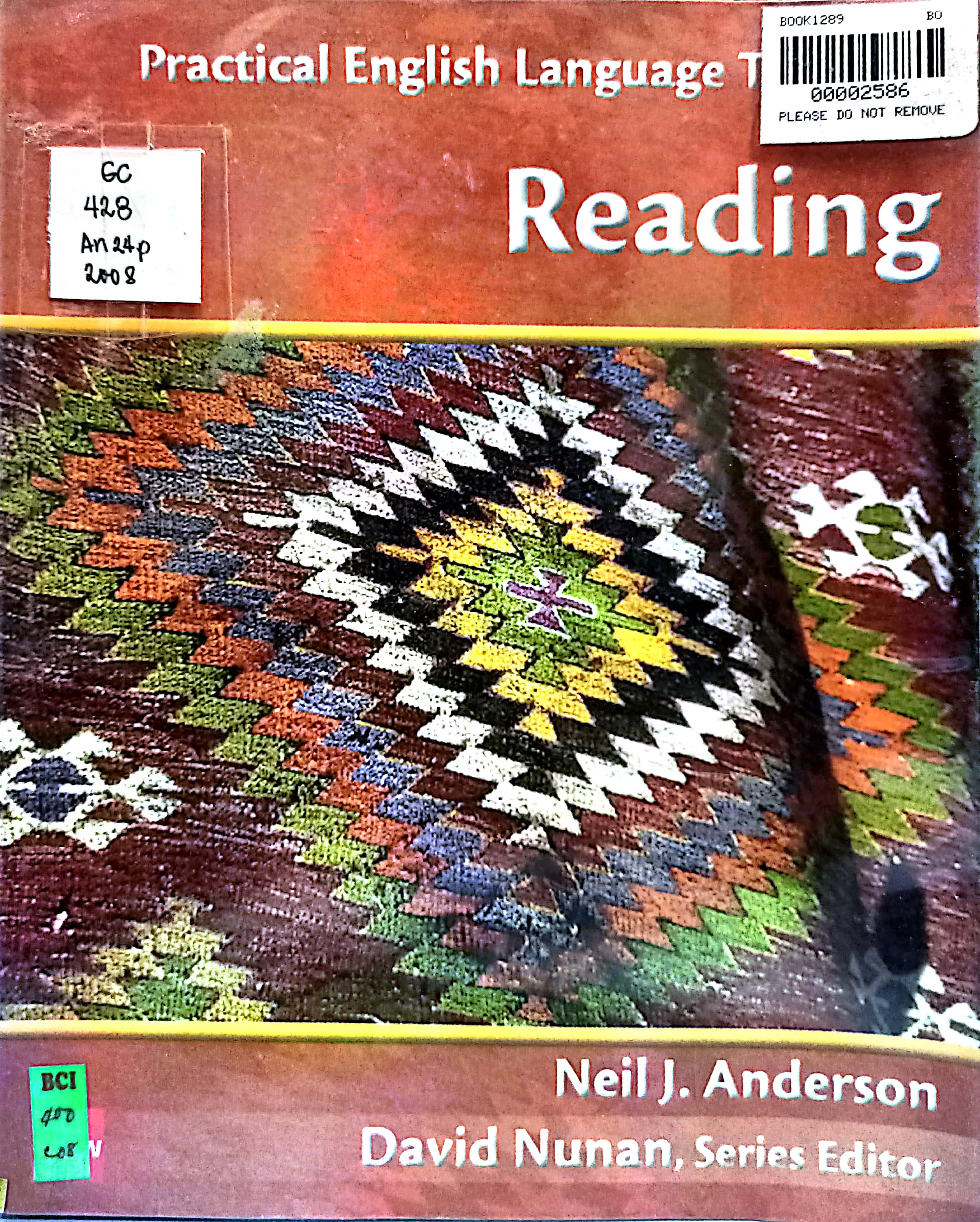 Book cover: Practical english language teaching : reading