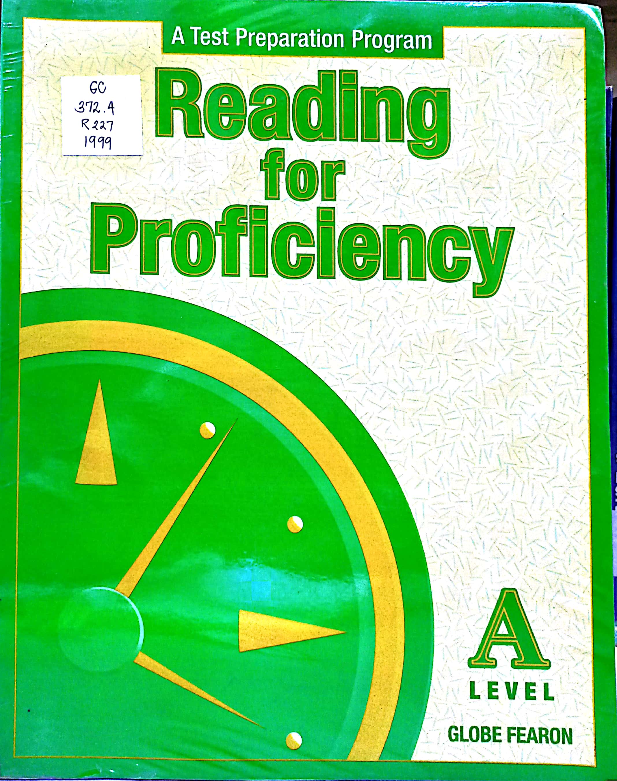 Book cover: Reading for proficiency : a test preparation program level A