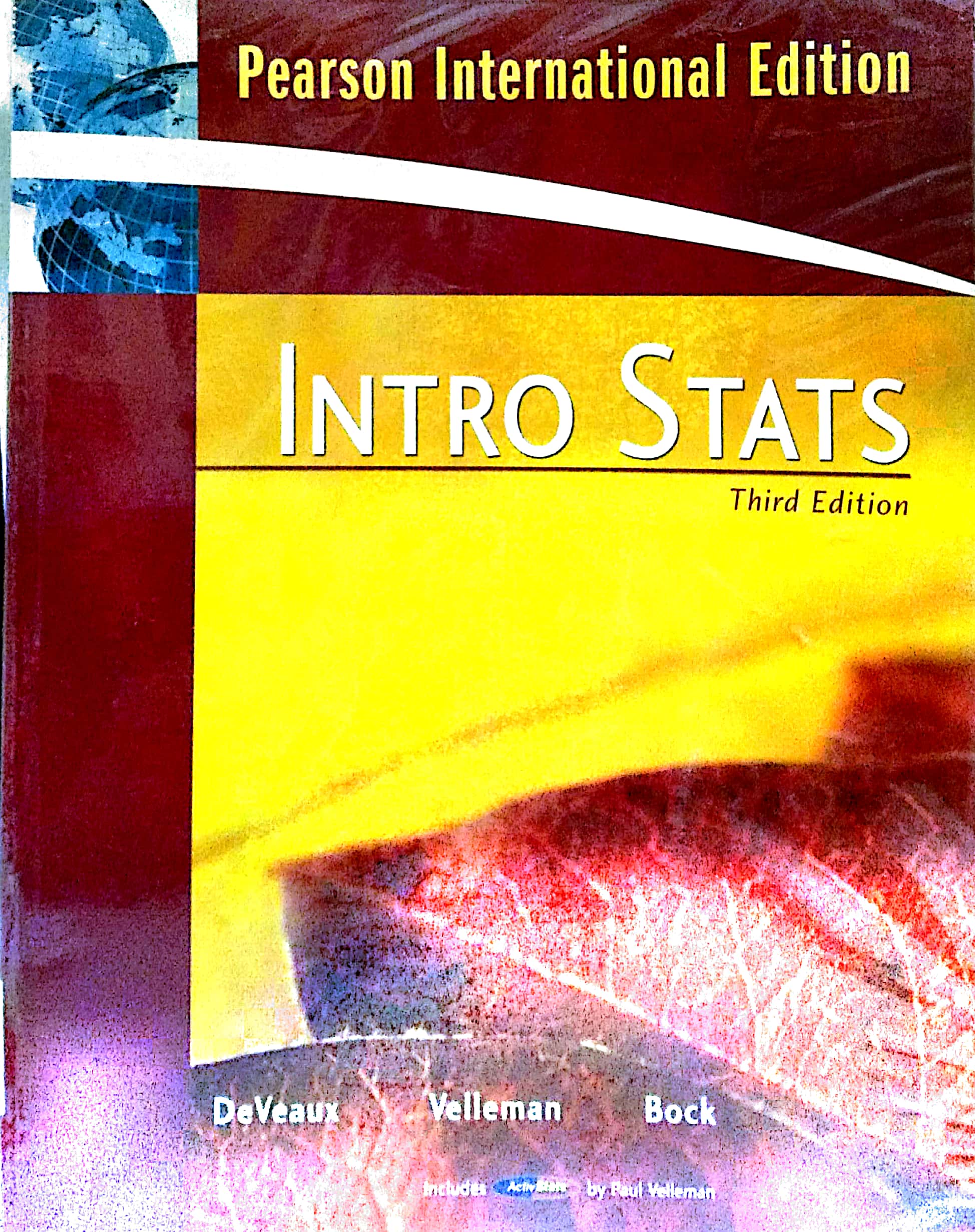 Book cover: Intro stats
