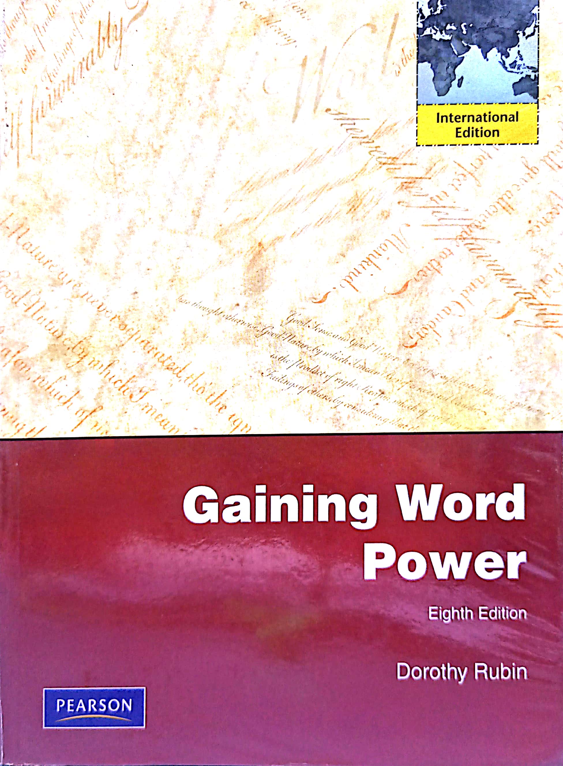 Book cover: Gaining word power