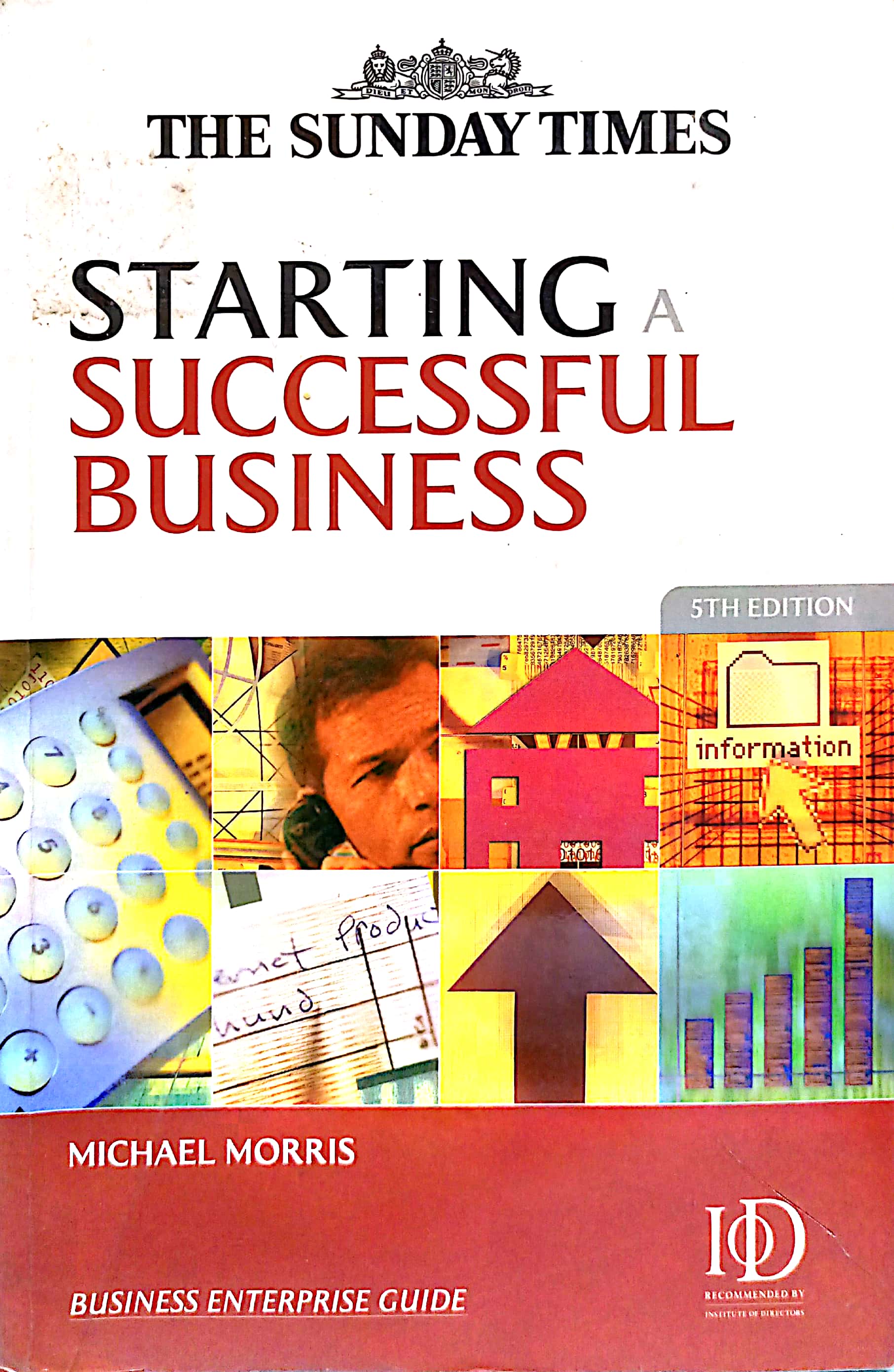 Book cover: Starting successful business.