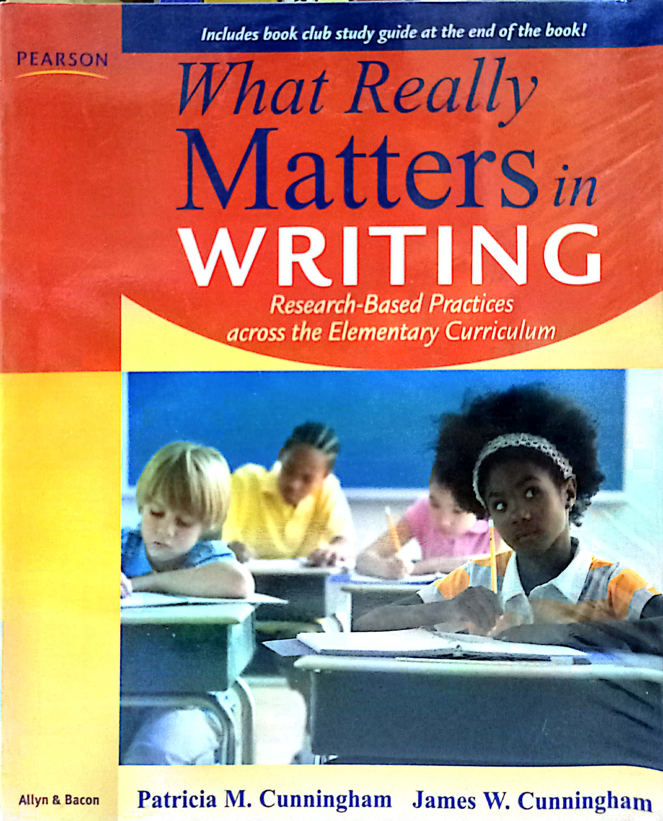Book cover: What really matters in writing : research-based practices across the elementary curriculum