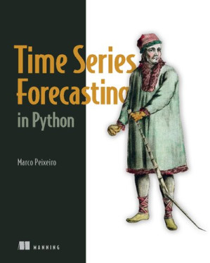 Book cover: Time series forecasting in python