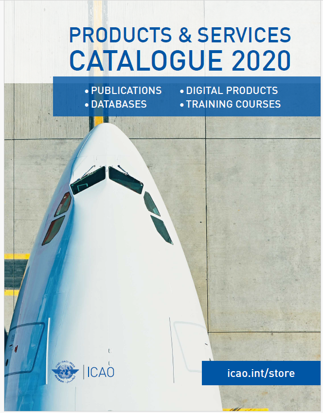 Book cover: Products and services catalogue