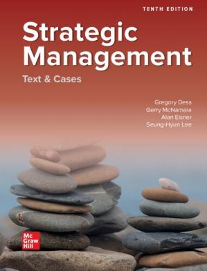 Book cover: Strategic management : text and cases