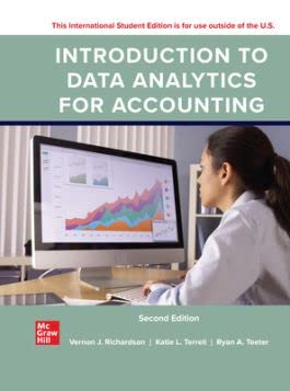 Book cover: Introduction to data analytics for accounting