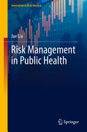 Book cover: Risk management in public health