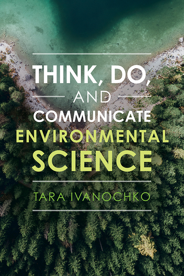 Book cover: Think, do, and communicate environmental science.