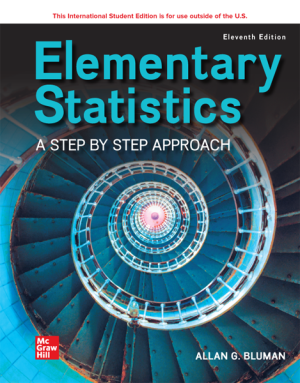 Book cover: Elementary statistics : a step by step approach