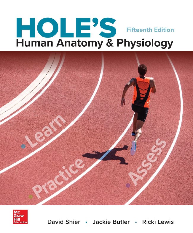 Book cover: Hole’s human anatomy & physiology.