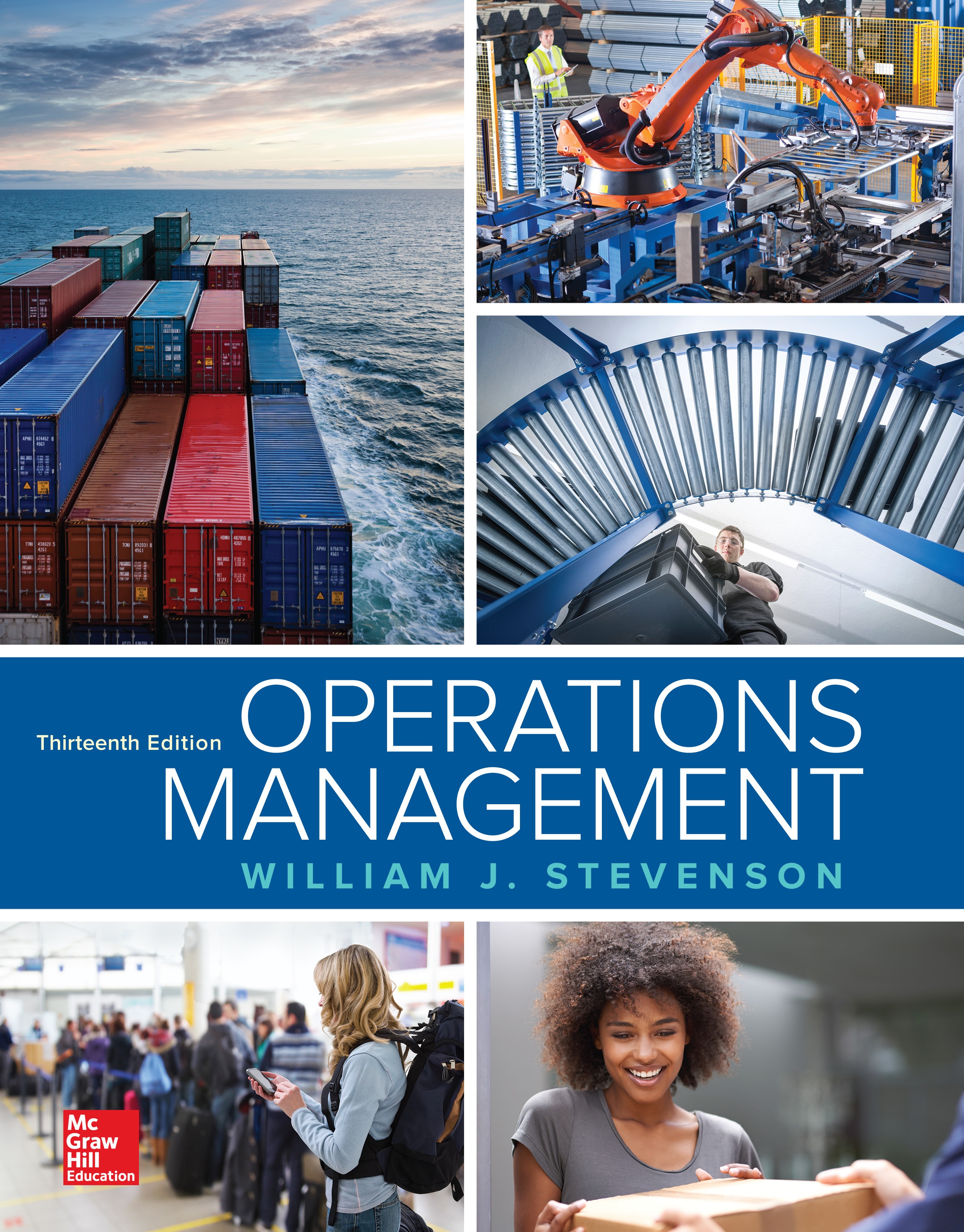 Book cover: Operations management