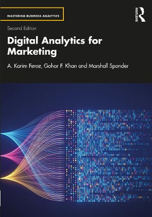 Book cover: Digital analytics for marketing