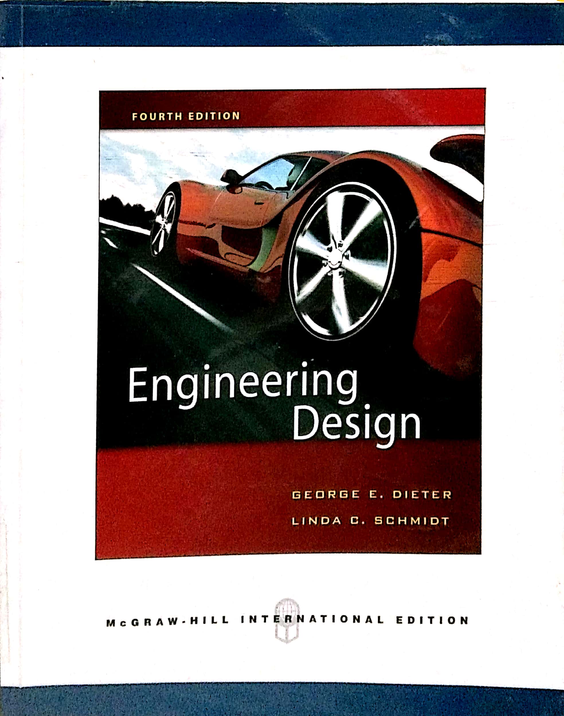 Book cover: Engineering design