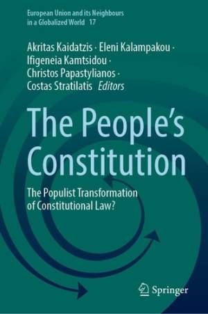 Book cover: The People’s constitution : the populist transformation of constitutional law?