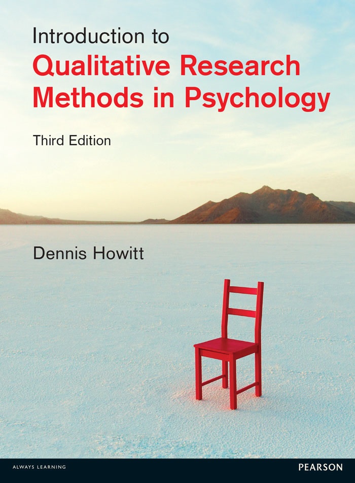Introduction to qualitative research methods in psychology