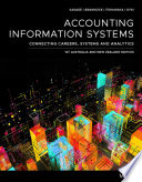 Book cover: Accounting information systems : connecting careers, systems and analytics