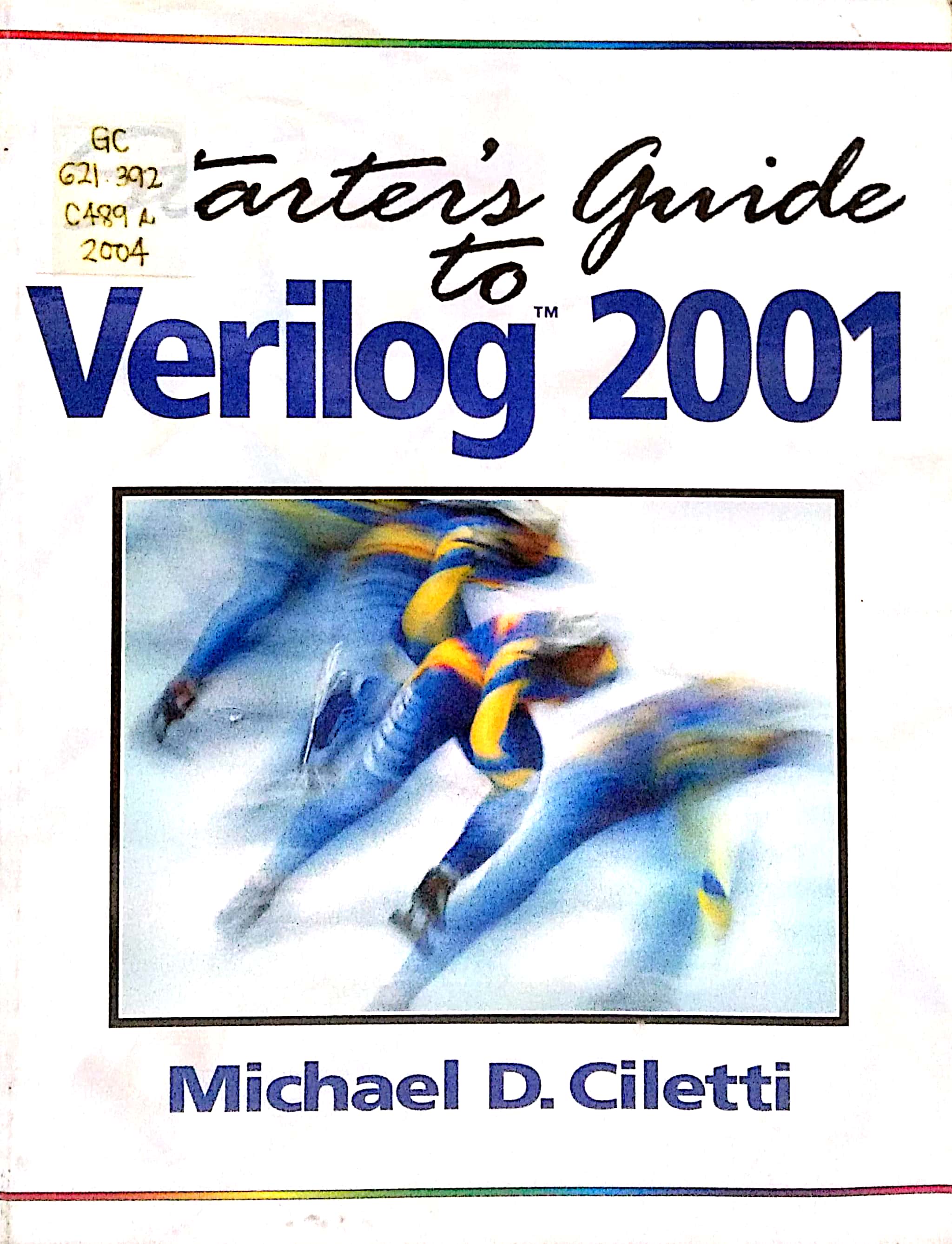 Book cover: Starter's guide to verilog 2001.