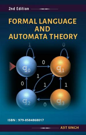 Book cover: Formal language and automata theory