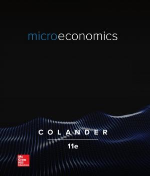 Book cover: Microeconomics