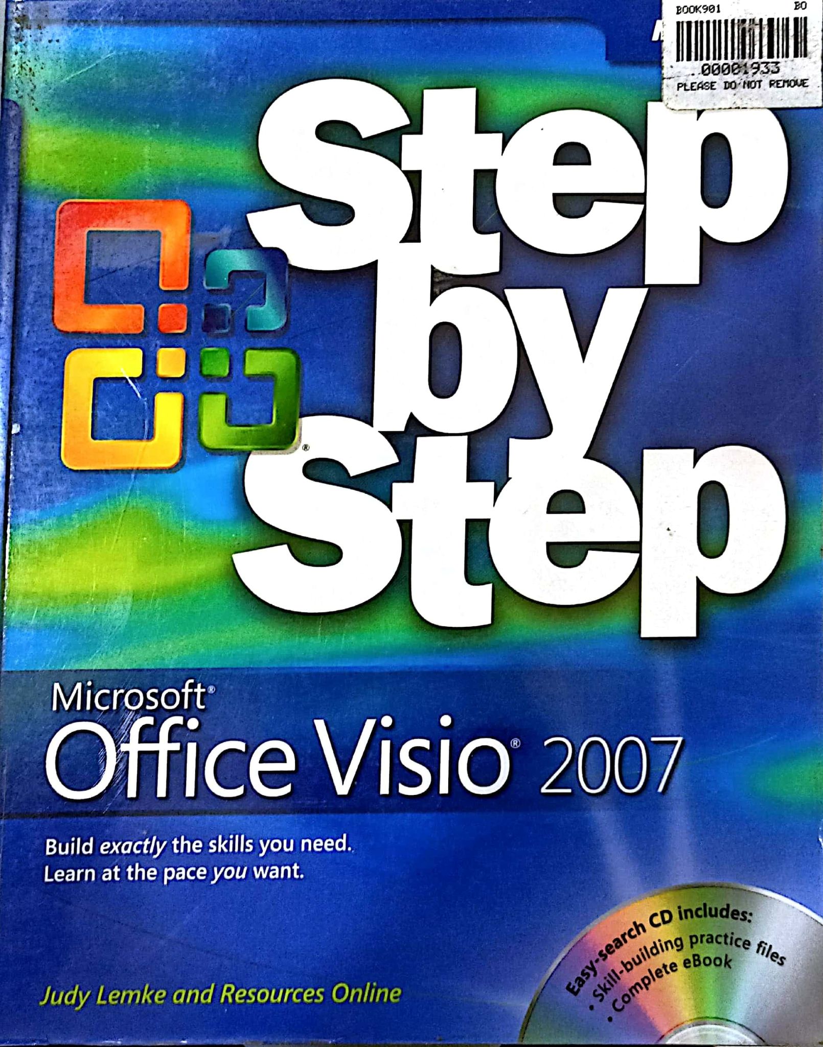 Book cover: Microsoft office visio 2007 step by step
