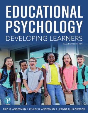 Book cover: Educational psychology : developing learners