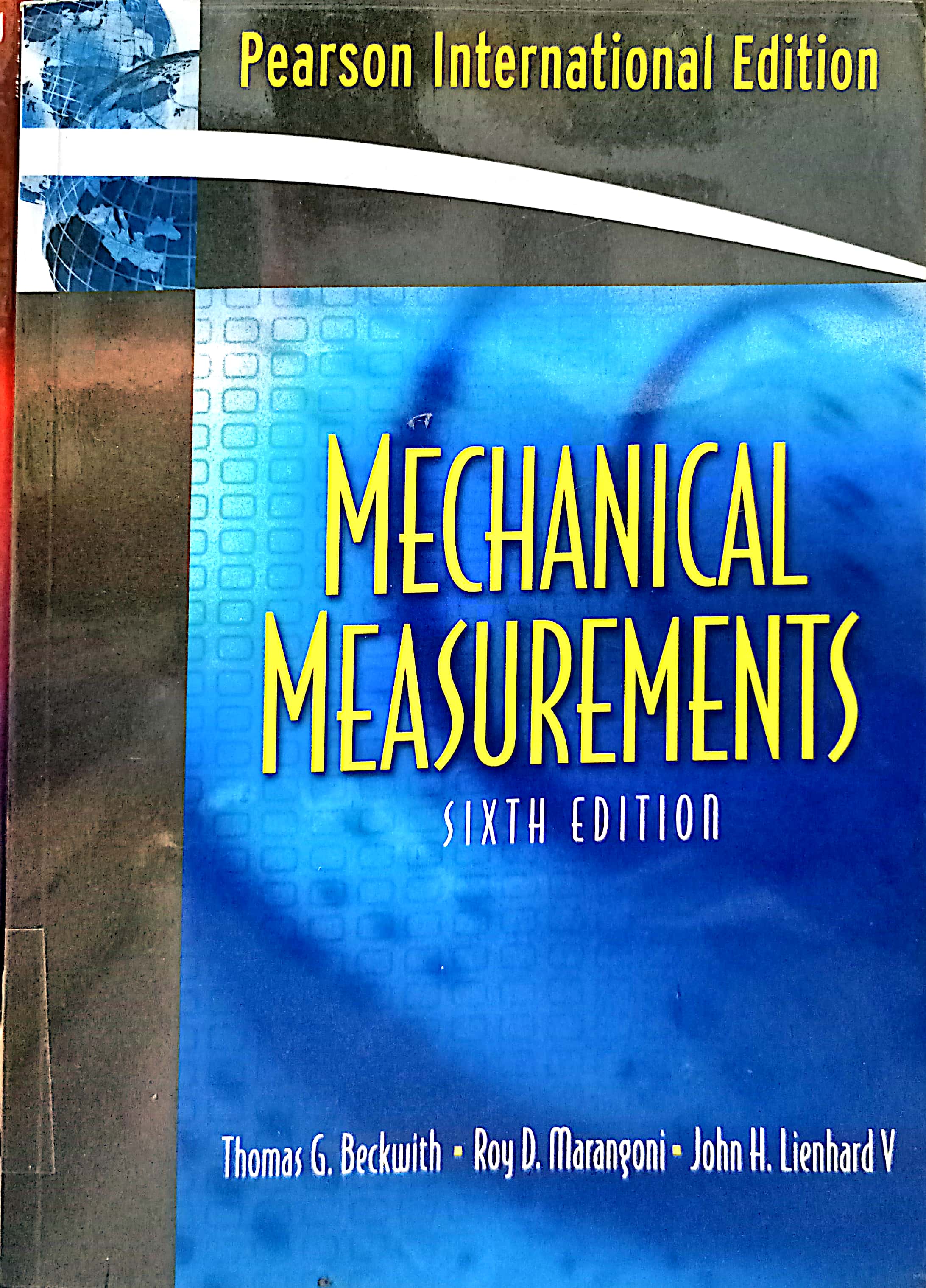 Book cover: Mechanical measurements