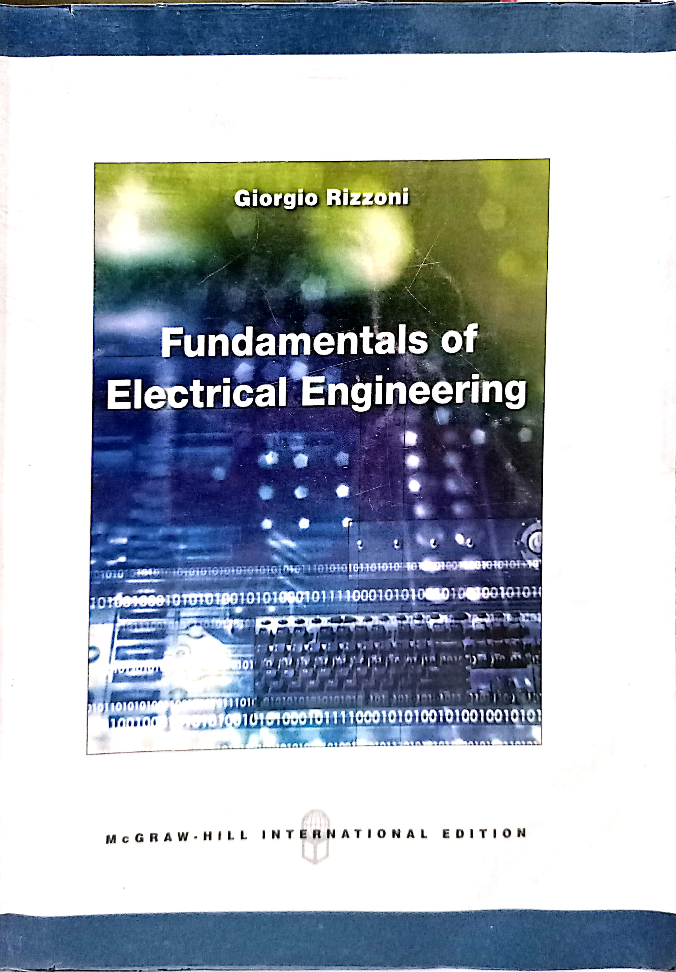 Book cover: Fundamentals of electrical engineering.