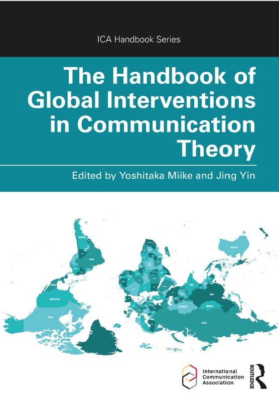 Book cover: The Handbook of global interventions in communication theory.