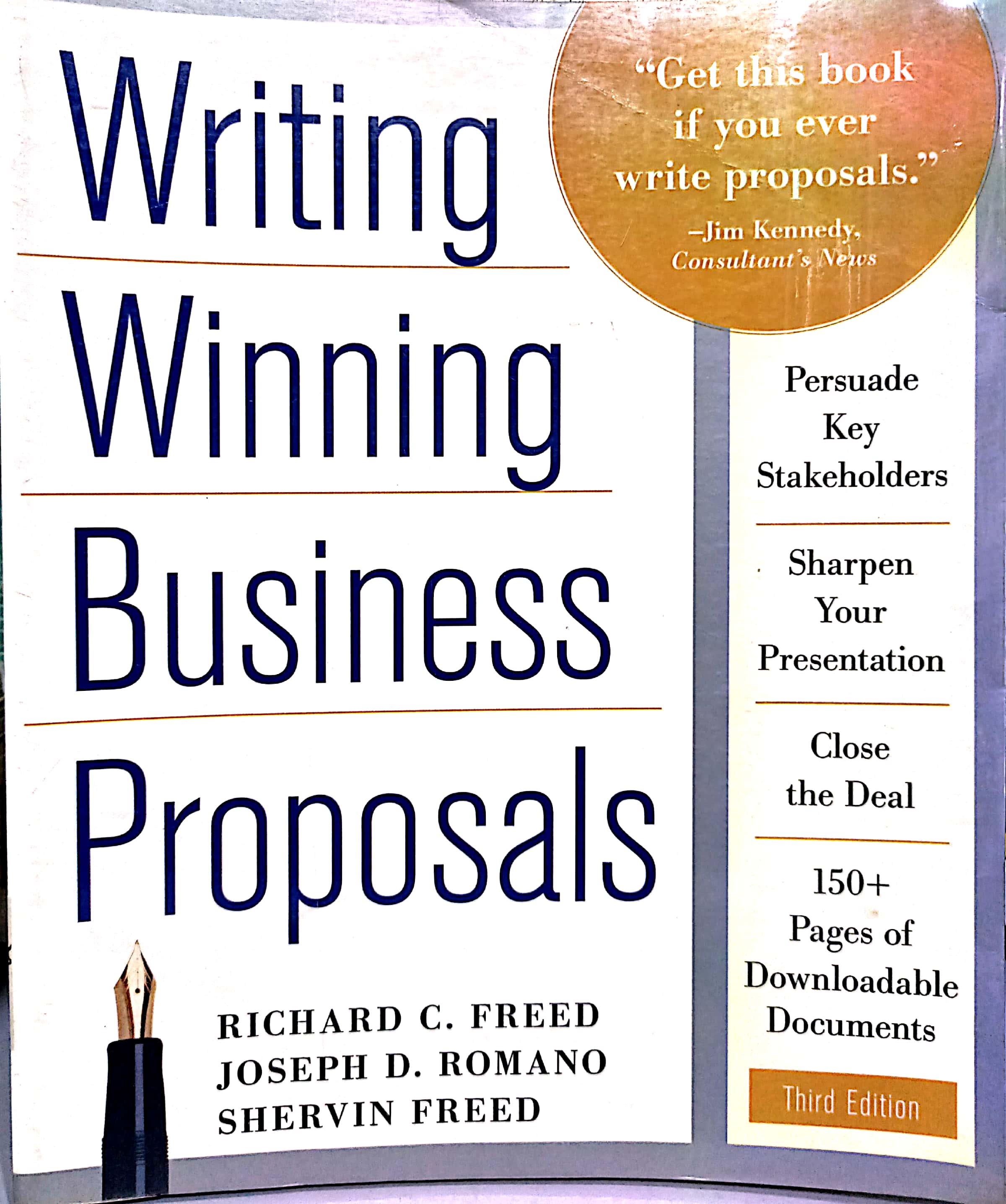 Book cover: Writing winning business proposals