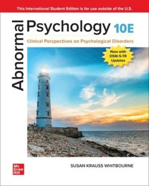 Book cover: Abnormal psychology clinical perspectives on psychological disorders - 10th edition