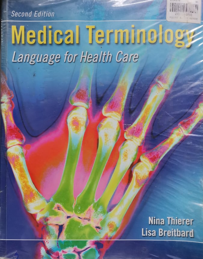Book cover: Medical terminology : language for health care