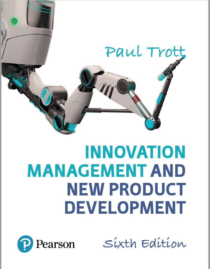 Book cover: Innovation management and new product development.